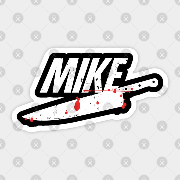 Mike Michael Myers funny tee Sticker by snnt